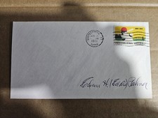 Eddie Palmer - 1917 Athletics - Autographed Envelope - Deceased 1983 - JSA Cert.