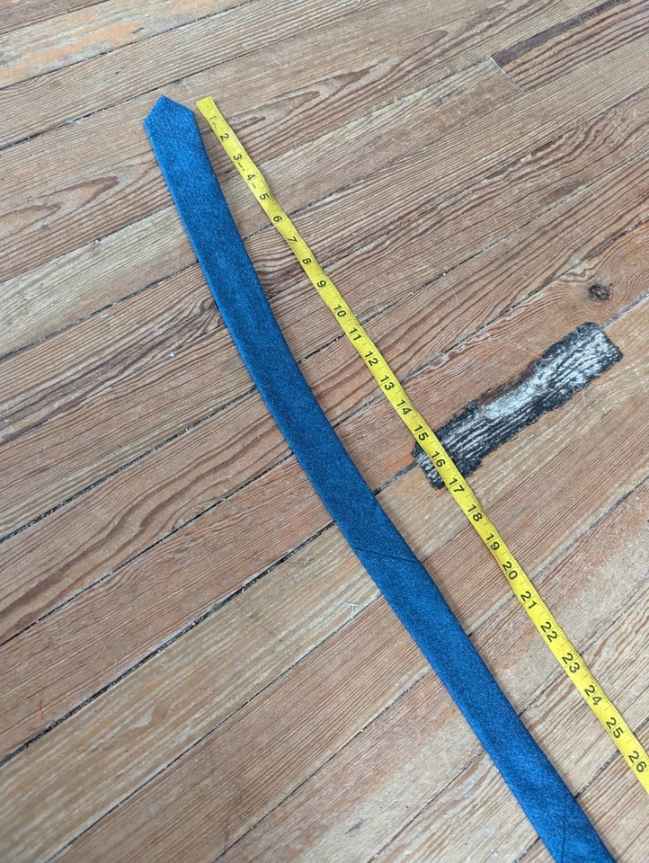 Corbata de cachemir Loro Piana Cravatta azul nueva DEFECTOS LEER POR FAVOR Foto 2 de 4