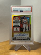 2023 Panini Contenders Optic Toumani Camara RC Auto Gold /10 PSA 8 Variation