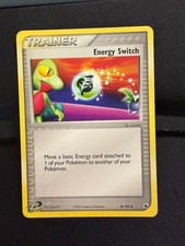 Pokemon Ex Ruby & Sapphire Energy Switch Uncommon (82/109) NM on eBay