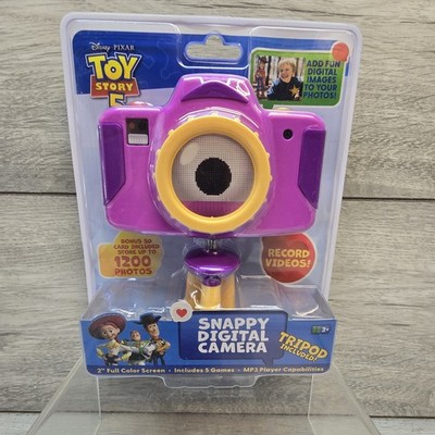 Disney Pixar Toy Story Snappy Digitalkamera mit Stativ Neu Versiegelt Toy Story 5