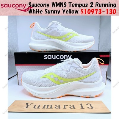 Saucony WMNS Tempus 2 Running White Sunny Yellow S10973-130 Damengröße