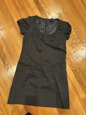 GAP SIZE 6 GAP STRETCH GREY DRESS