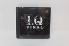 I.Q Final Intelligent Qube Sony PlayStation 1 PS1 Japanese Region Lock