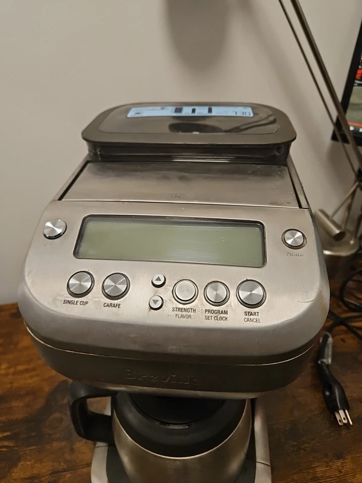 Breville BDC600XL YouBrew 12-Cup Grind and Brew Coffee Maker with Grinder E001 - Image 2 of 4