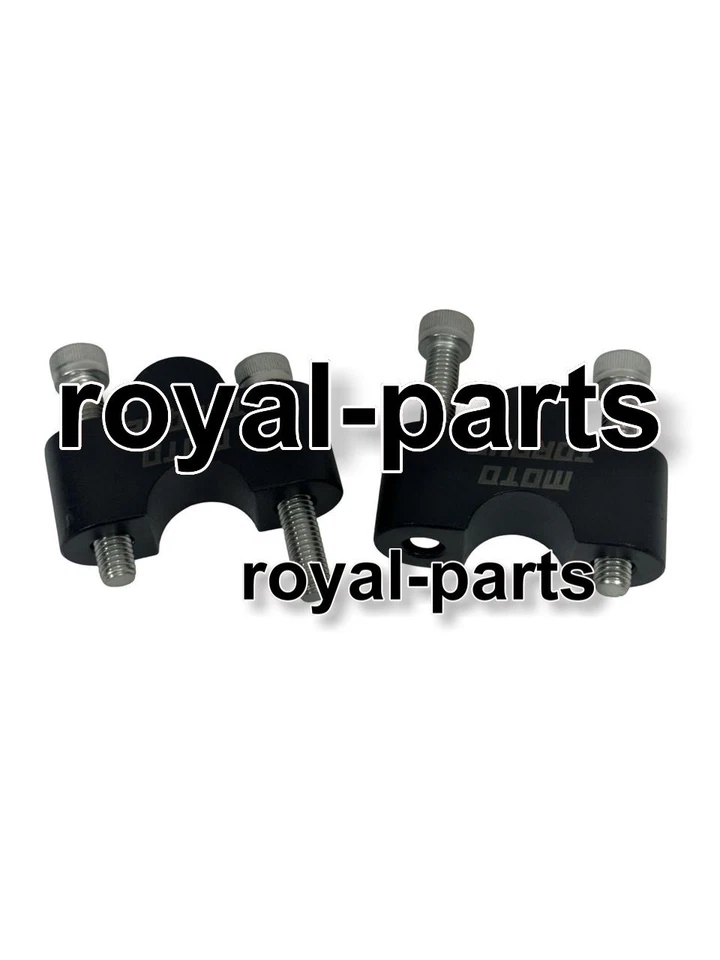 HANDLEBAR RISER BLACK FIT FOR TRIUMPH SPEED 400 & SCRAMBLER 400X Foto 2 de 4