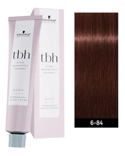 Image of Schwarzkopf Professional TBH 6-84 Dark Blonde Red Beige Hair Colour 60ml
