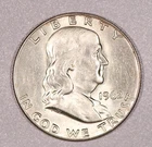 1962-D Franklin SILVER Half-Dollar, Mint State Condition
