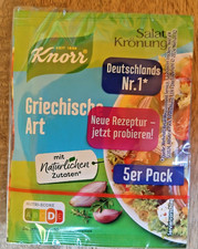 Koronacja sałatkowa Knorr Gatunek grecki na 5 x 90ml (4,66/L) - Najlepsza cena