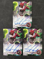 2023 Bowman's Best Base Lot (3) Carlos Jorge Auto #B23-CJ Cincinnati Reds MLB