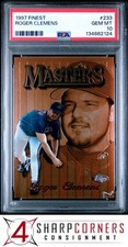 1997 FINEST #233 ROGER CLEMENS BLUE JAYS  PSA 10