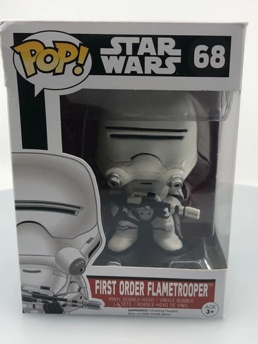 Star Wars Episode 7 Funko Pop - First Order Flametrooper DAMAGED BOX SEE PICS