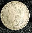 1881 CC Morgan Dollar XF++ Nice Mint Luster Key Date New Orleans Morgan Dollar