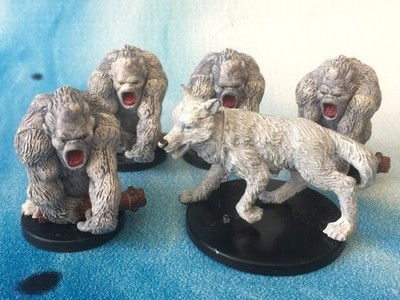 Winter Wolf Taer Aberrations Dungeons & Dragons Miniatures s935