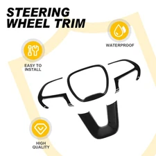 Steering Wheel Cover Trim Bezel Accessories For Dodge Charger/Challenger/Durango