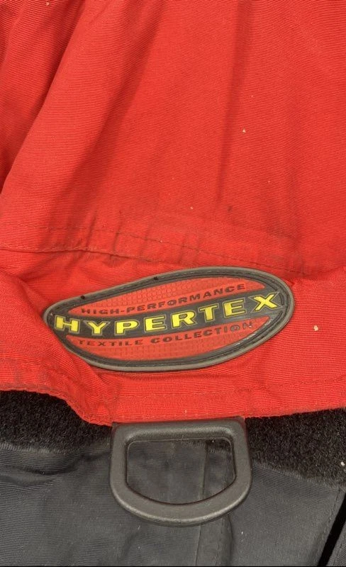 Firstgear Mens Black Red Long Sleeve Adjustable Strap Biker Jacket Size Large - Image 3 of 4