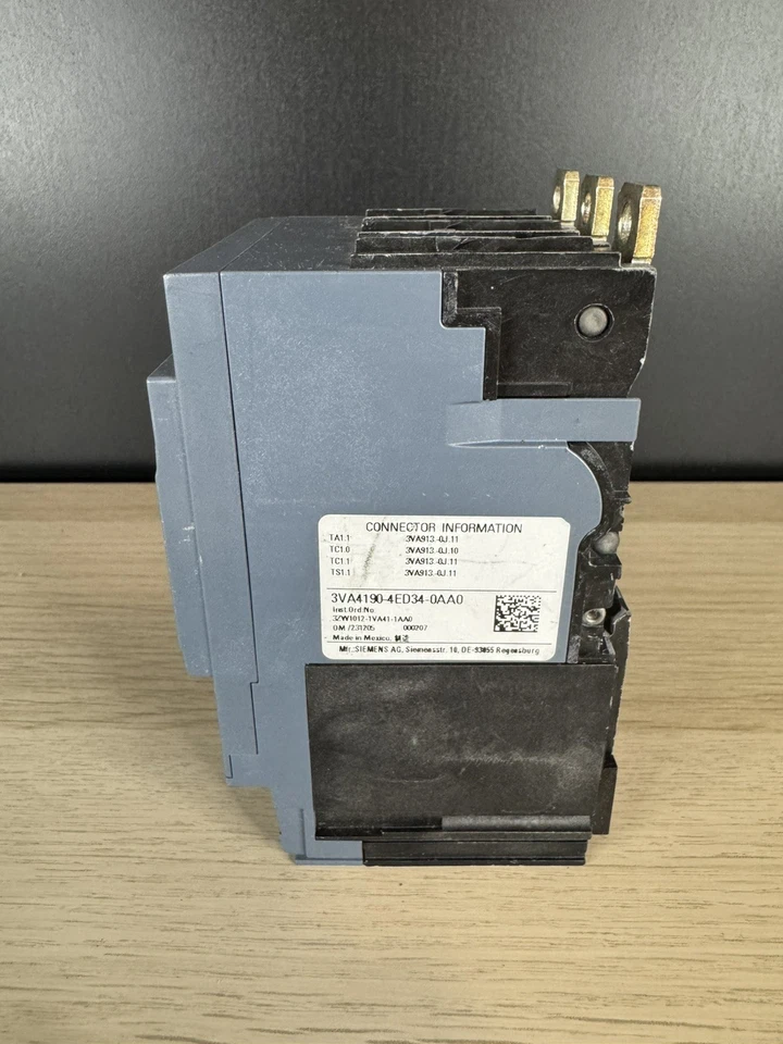 SIEMENS 3VA4190-4ED34-0AA0 90A 3-POLE CIRCUIT BREAKER - Image 2 of 4