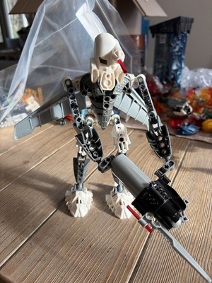Lego Bionicle Phantoka Toa Kopaka (8685) Complete Figure Missing 1 Sphere