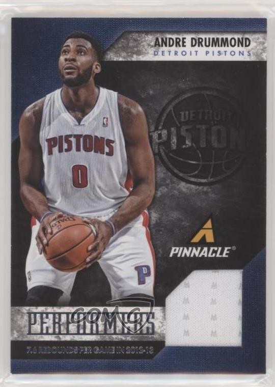 2013-14 Panini Pinnacle Performers Jerseys Andre Drummond #29 0q0