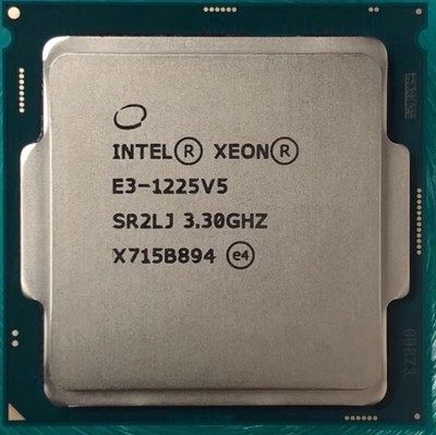 Intel Xeon E3-1225 V5 LGA1151 CPU Processor Quad Core 3.3 GHz SR2LJ