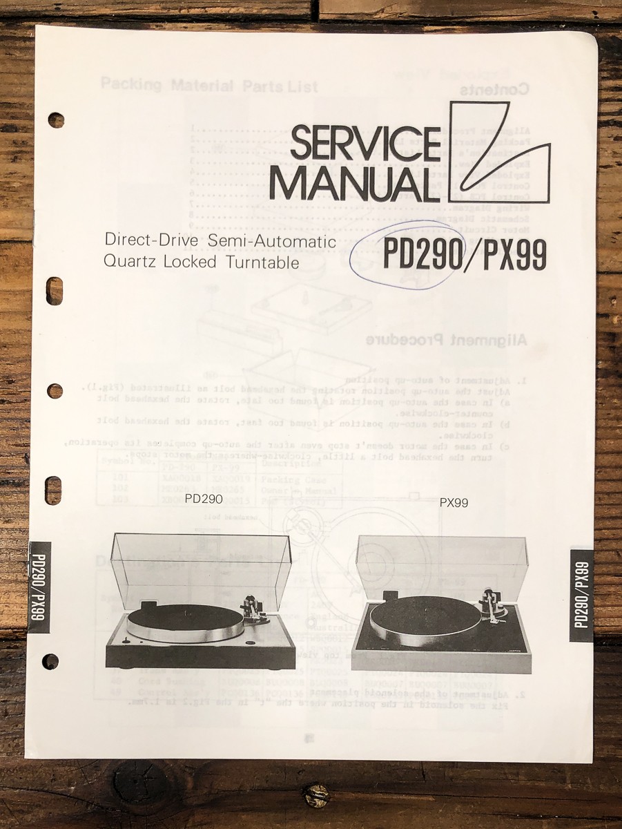 Luxman PD-290 vintage audio equipment - eBay listing photo 2