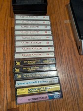 Lot of 14 Classic Country Music Cassette Tapes Time Life Various Artists