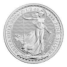 2026 1/2 oz half Solid Silver .999 Fine Royal Mint Britannia *tracked delivery*