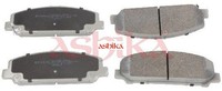 Ashika 50-01-159 Bremsbelagsatz FüR Scheibenbremse Bremsbelagsatz