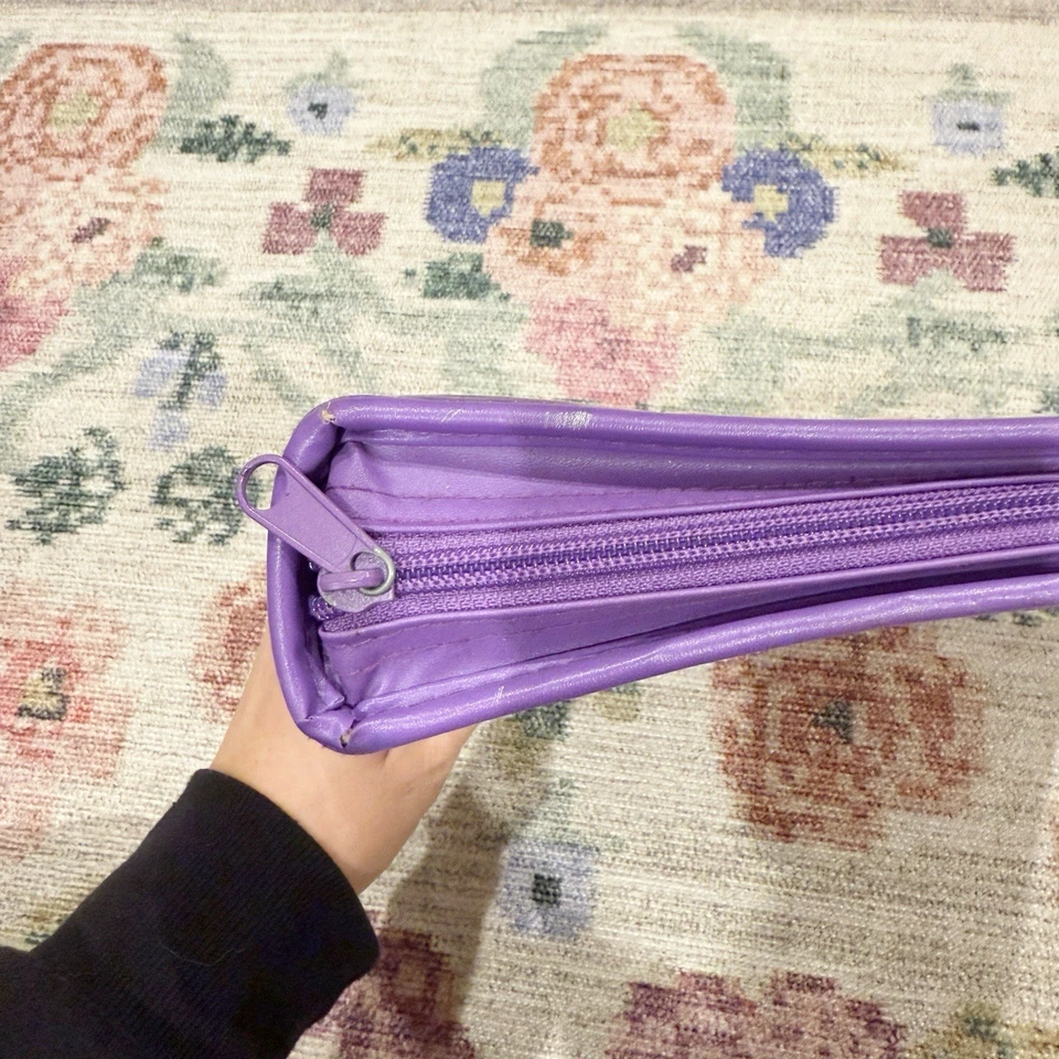 Vintage 90s Lisa Frank Three Ring Zipper Binder Rainbow Pirate Girl Puppy Y2K - Image 4 of 4