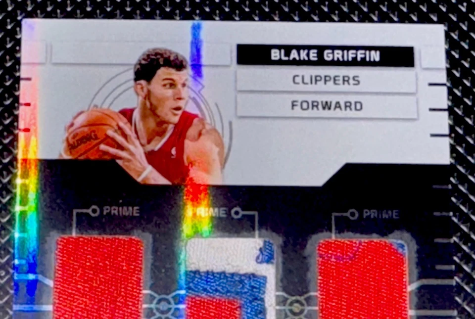 Blake Griffin 2010-11 Panini Absolute Auto Patch /5! Clippers # 5/5! NO RESERVE - Image 3 of 4