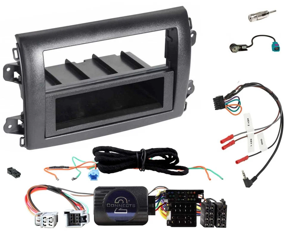 JVC Bluetooth DAB USB Lenkrad Autoradio für Fiat Ducato Serie 8 ab 2021 - Bild 3 von 4