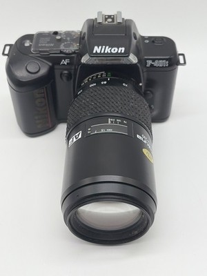 Nikon F-401S Kamera Objektiv Tokina 70-210mm - Komplettset Funktion