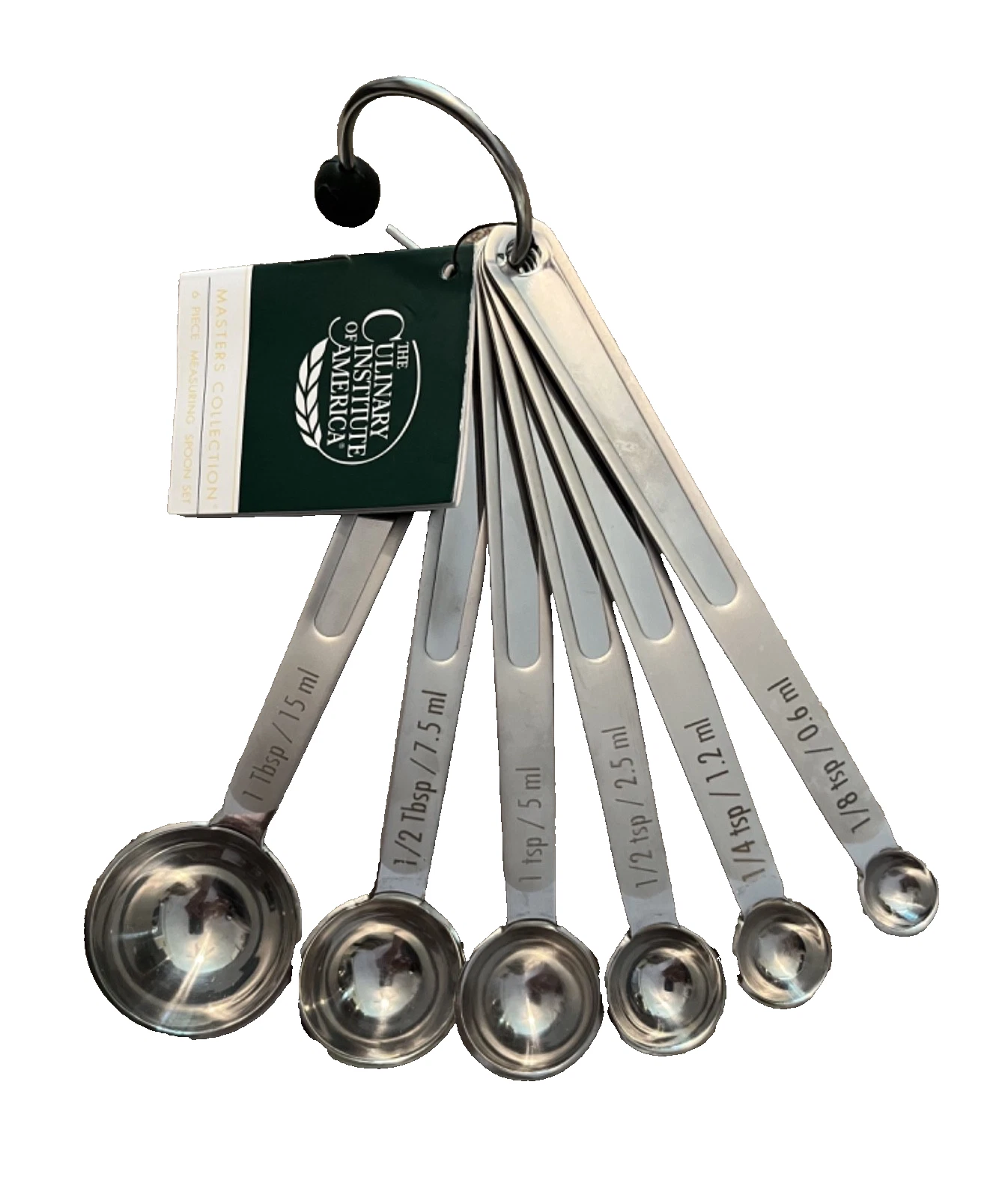 The Culinary Institute of America Stainless Steel Measuring Spoons New
Opens in a new window or tab
