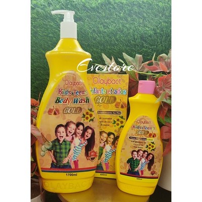 Olaybact Kids & Teens Fairness Natural Skin Glow Lotion With Shower Gel 2 In 1