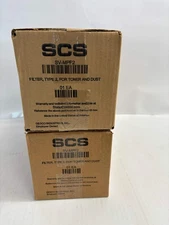 2 New Genuine SCS 497AJN Electronic Vacuum Filter Toner and Dust set SV-MPF2