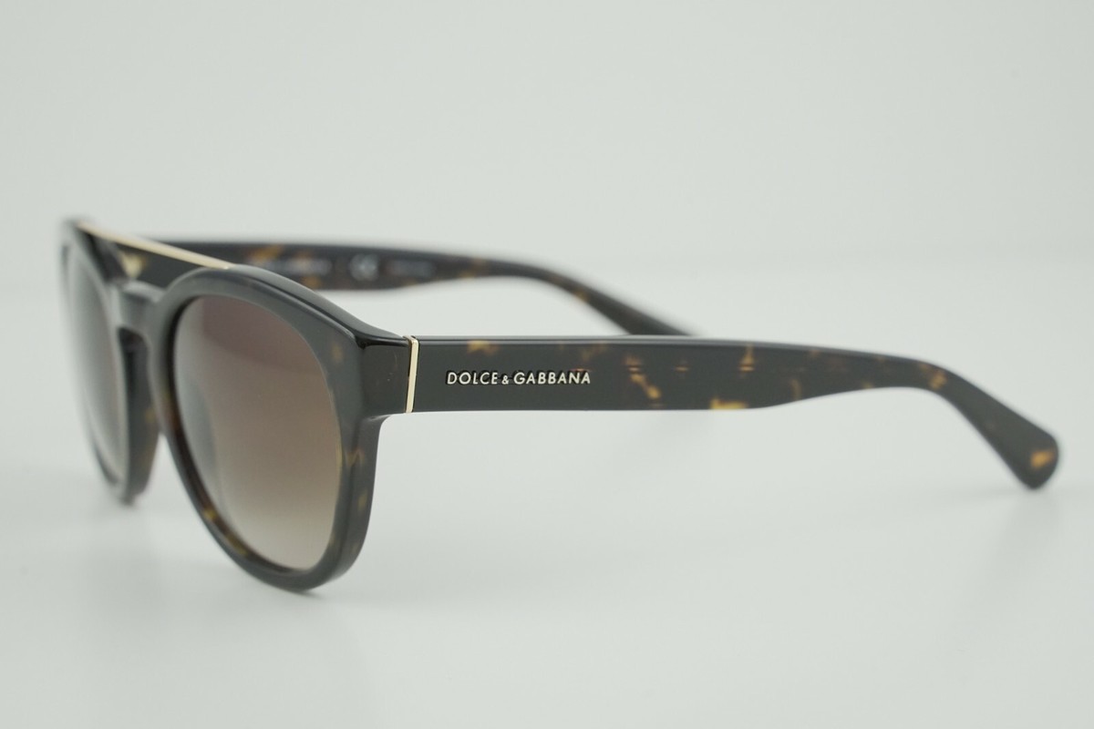DOLCE & GABBANA DG 4274 BLACK Sunglasses w. Gold Trim Pre-loved Dolce & Gabbana DG4274 - £80 main image 4