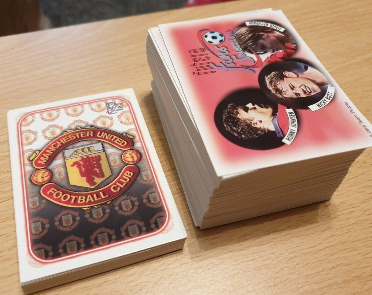 FUTERA MANCHESTER UNITED trading cards FULL SET of 90 + FULL SET 