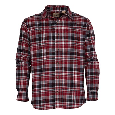 RedHead Ozark Mountain Flannel Long-Sleeve Button-Down Shirt for Men S M L LT XL