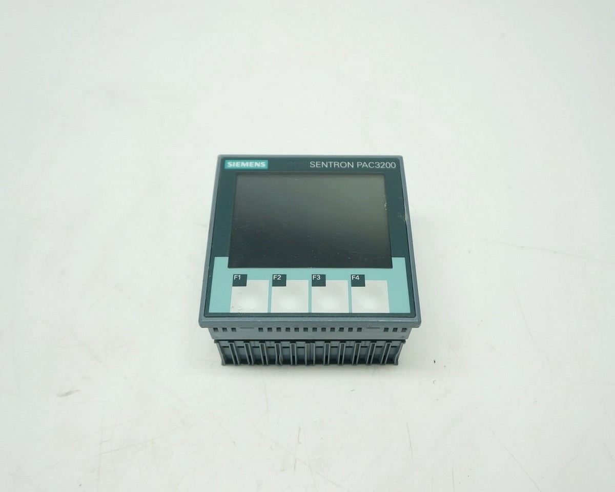 Siemens Sentron PAC3200 7KM2112-0BA00-3AA0 Power Monitor Device | eBay
