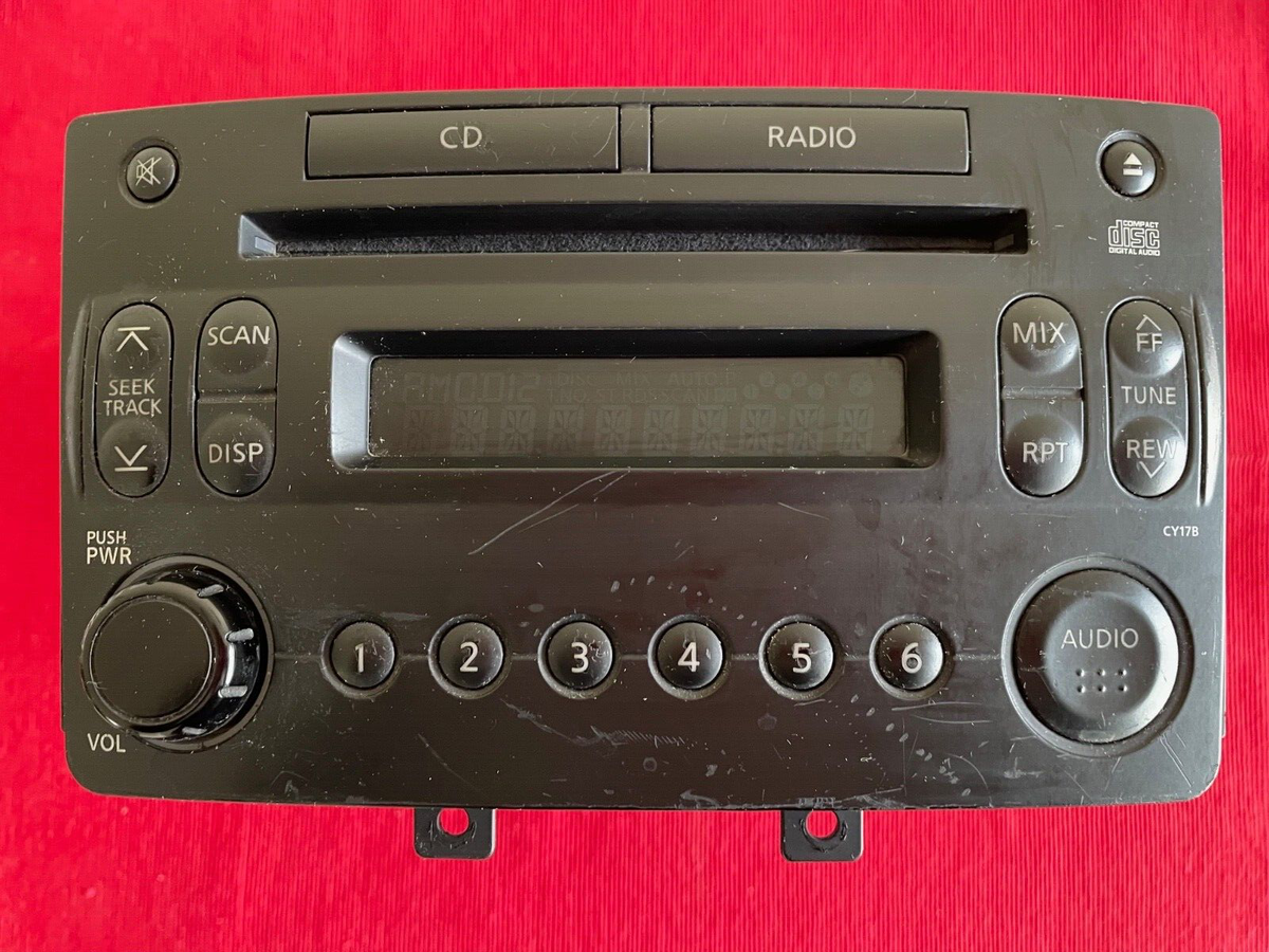 Nissan 06 08 350Z CD Radio Bluetooth audio wirless INPUT Nissan 06 08 350Z CD Radio Bluetooth audio wirless INPUT