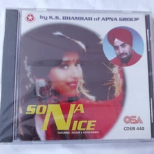 APNA GROUP SONA NICE OSA PUNJABI BHANGRA MUSIC AUDIO CD NEW SAME DAY DISPATCH