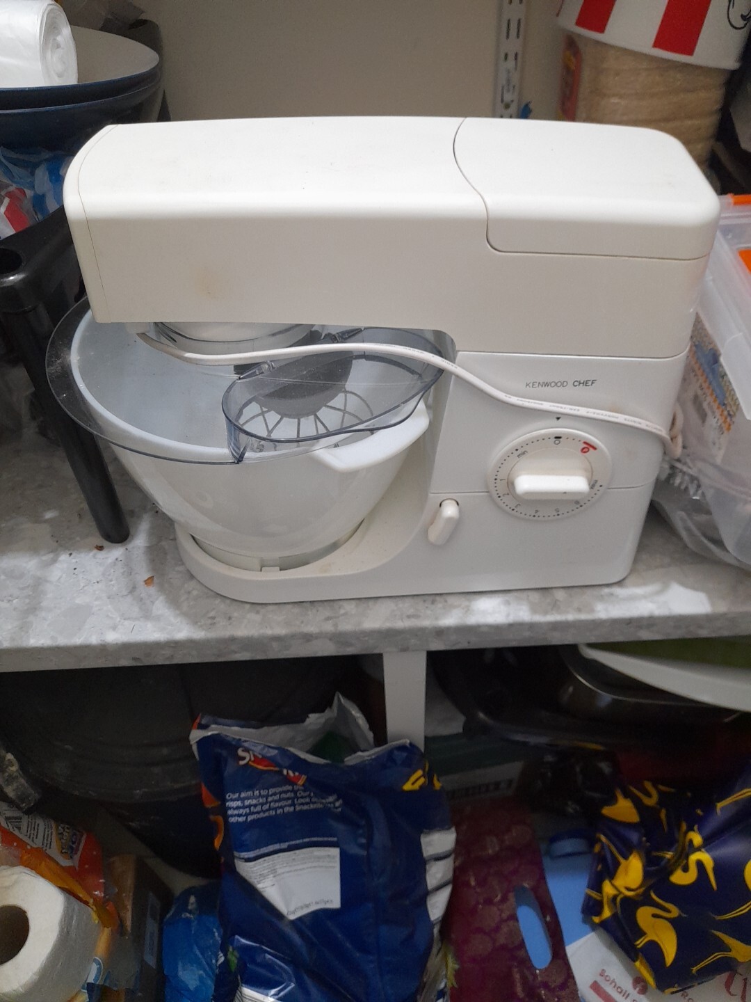 Kenwood Chef Classic Stand Mixer KM330Inc Attachments,Blender,Manual