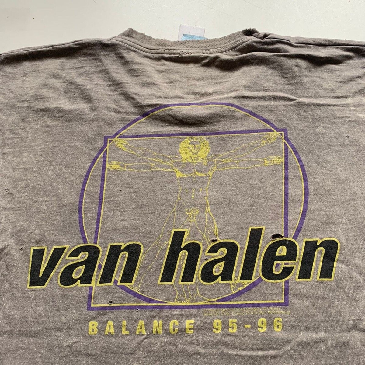 Van Halen Balance 95-96 Tシャツ Van Halen Balance Tour 95-96 T-Shirt - Large | eBay