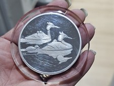 67.8g SILVER PROOF MEDAL PETER SCOTT