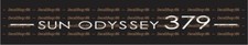 Jeanneau Boats -Sun Odyssey 379- decalcomania vinile fustellato peel n' stick auto/suv/camion