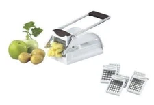 New Westmark Germany Multipurpose French Fry Cutter w 3 Stainless Steel Blades