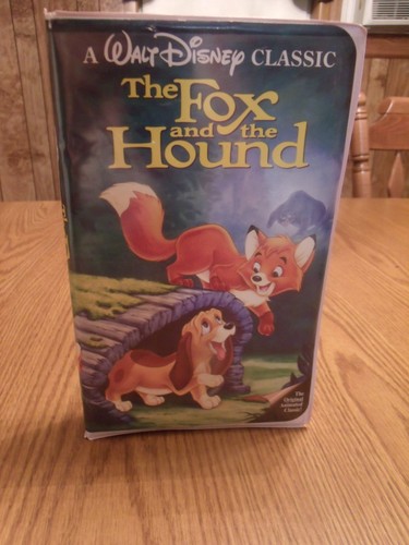 A Walt Disney Classics The Fox & the Hound VHS 2041 Black Diamond ...