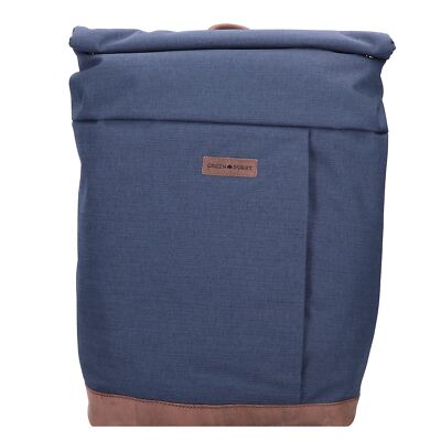 Greenburry Recycled PET Canberra Rucksack 45cm Laptopfach #GB-7022 (coral blue)