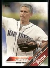 2016 Topps #FP-16 Jim Caviezel First Pitch (Series 2)