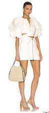 Stella Mccartney Mini Falabella Crochet Butter Cream Handbag Sold Out